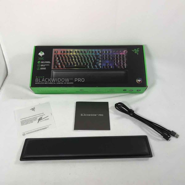 Razer 〔中古〕BlackWidow V3 Pro Green Switch RZ03-03530100-R3M1