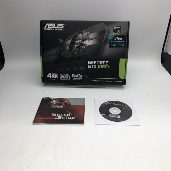 ASUS 〔中古〕GeForce GTX 1050Ti PH-GTX1050TI-4G（中古保証1ヶ月間