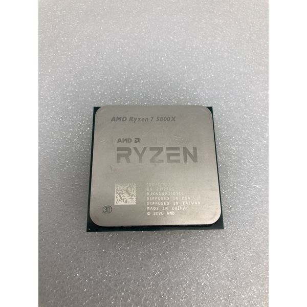 Ryzen7 5800X 未開封新品　保証つき AMD 〔中古〕Ryzen 7 5800X（中古1ヶ月保証） | パソコン工房【公式通販】