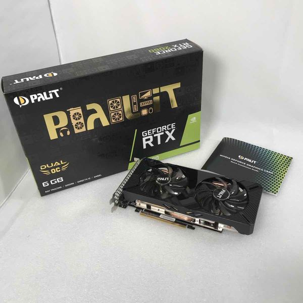 グラフィックボード・グラボ・ビデオカード GeforceRTX2060 Palit NE62060S18J9-1160A Palit Microsystems NE6166SS18J9-1160A (GeForce GTX 1660