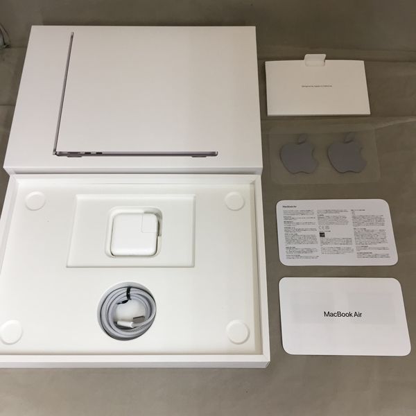 【新品未開封】MacBook Air M2 MLXW3J/A APPLE 〔中古〕MacBook Air (M2・2022) MLXW3J/A スペースグレイ MacOS