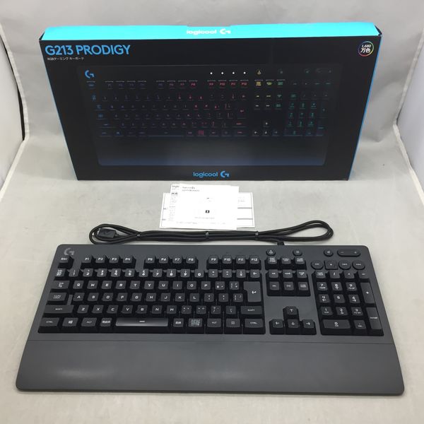 ロジクール 〔中古〕G213 Prodigy RGB Gaming Keyboard（中古保証1ヶ月 