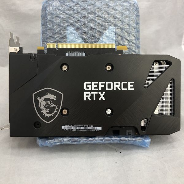 MSI 〔中古〕GEFORCE RTX 3050 VENTUS 2X 8G（中古保証1ヶ月間