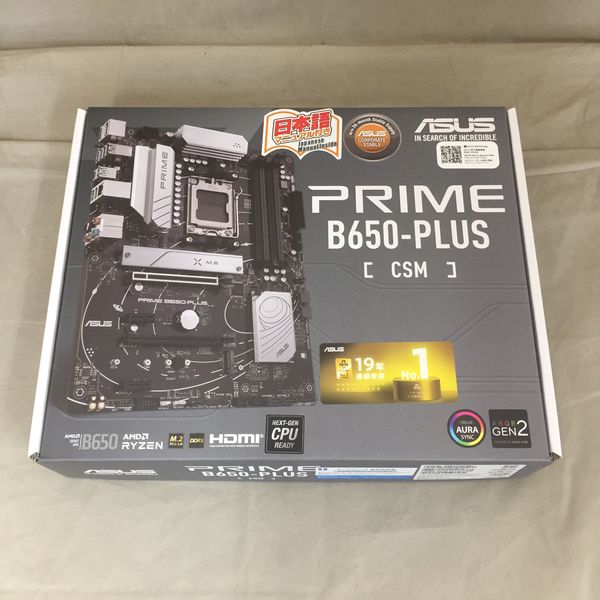 ASUS PRIME B650-PLUS マザーボード　動作確認済 ASUS PRIME B650-PLUS マザーボード 動作確認済
