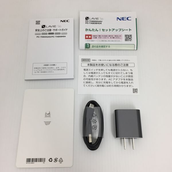NEC 〔中古〕LAVIE Tab T8 T0855/GAS PC-T0855GAS（中古保証3ヶ月間
