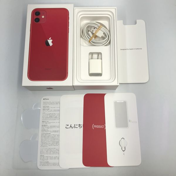 iPhone11[128GB] SIMフリー MWM32J レッド APPLE 〔中古〕iPhone11