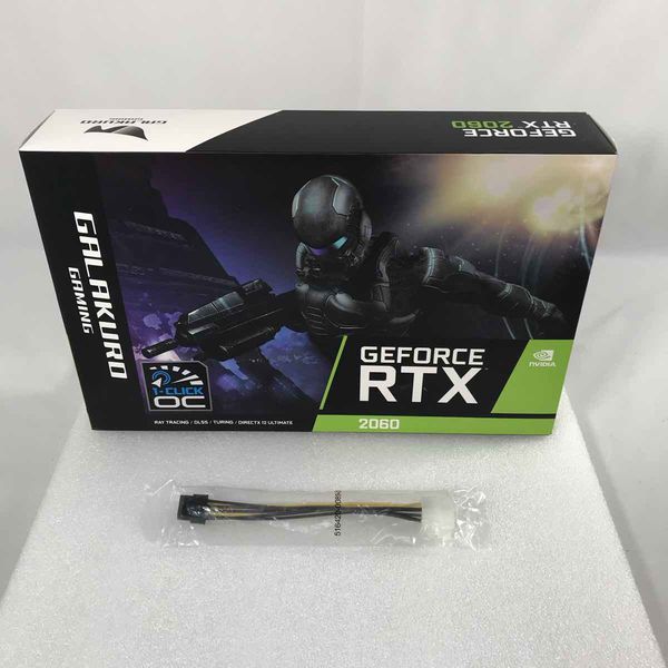 玄人志向 〔中古〕GeForce RTX 2060 GG-RTX2060-E6GB/DF(中古保証1ヶ月