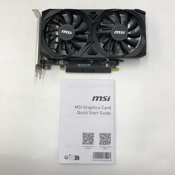 MSI 〔中古〕GeForce RTX 3050 VENTUS 2X 6G OC（中古保証1ヶ月間
