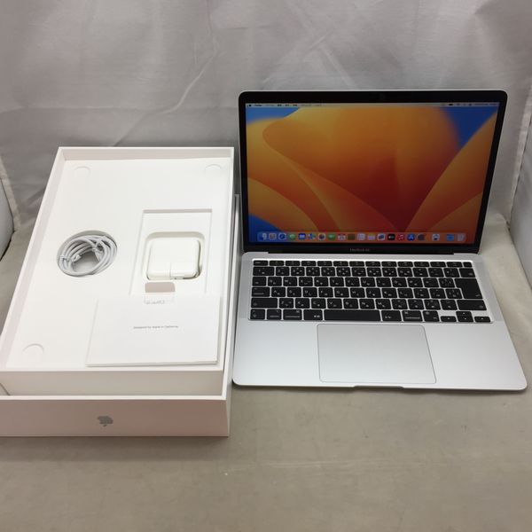 APPLE 〔中古〕MacBook Air (M1・2020) MGN93J/A シルバー Apple M1 8 