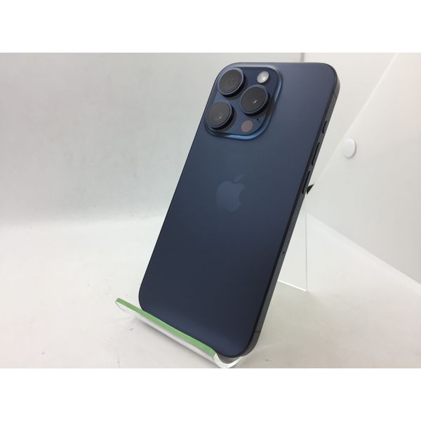APPLE 〔中古〕iPhone15Pro 128GB ブルーチタニウム MTUA3J/A SIM 