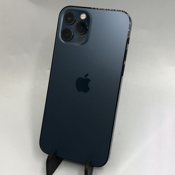 【美品】iPhone 12 Pro 256GB MGMD3J/A - 箱付き 中古】セール対象品 iPhone12 Pro 256GB パシフィックブルー