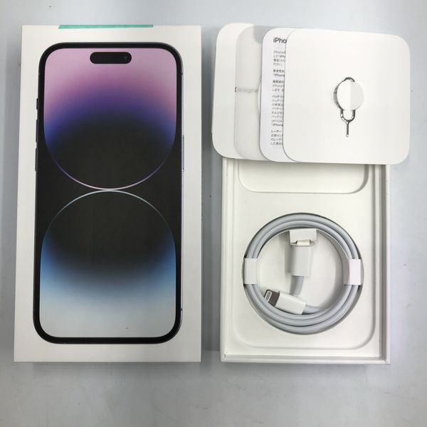 APPLE 〔中古〕iPhone14Pro 128GB ディープパープル MQ0F3J/A
