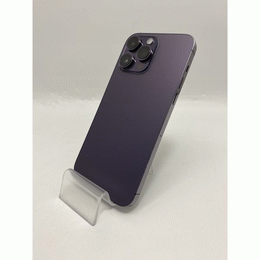 〔中古〕iPhone14 Pro Max 128GB MQ993J/A DeepPurple 国内SIMFree(中古保証1ヶ月間)
