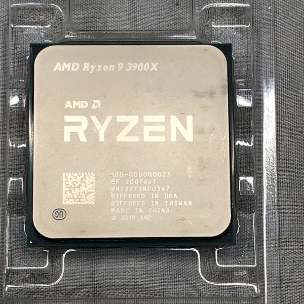 中古動作品】AMD Ryzen 9 3900X 中古・動作品】AMD Ryzen 9 3900X CPU 9/