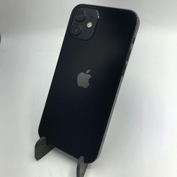 APPLE 〔中古〕iPhone12 64GB ブラック MGHN3J/A docomo対応 SIM