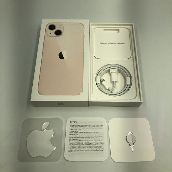APPLE 〔中古〕iPhone13 128GB ピンク MLNE3J/A au対応（中古保証1ヶ月