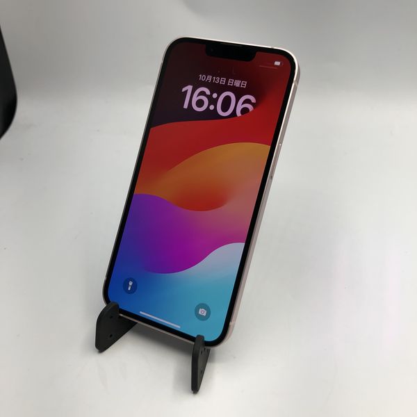 APPLE 〔中古〕iPhone13 128GB ピンク MLNE3J/A au対応（中古保証1ヶ月  