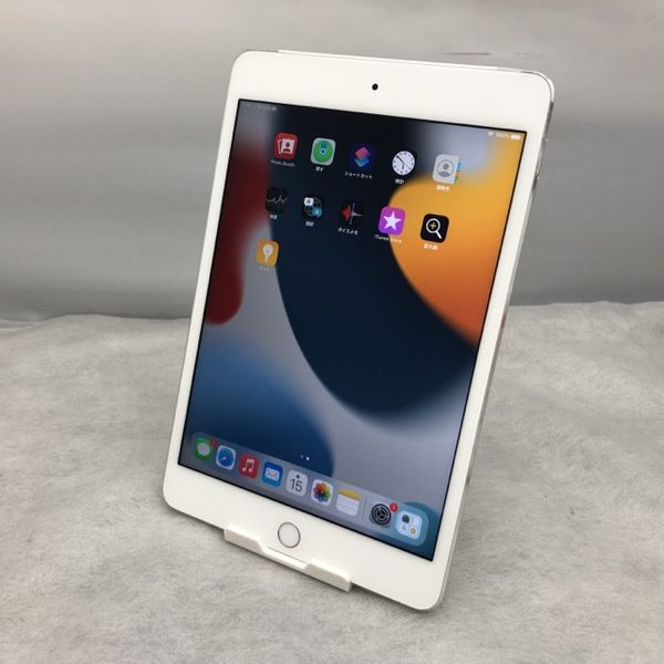 APPLE 〔中古〕iPad mini4 Wi-Fi+Cellular 128GB シルバー MK772J/A au 