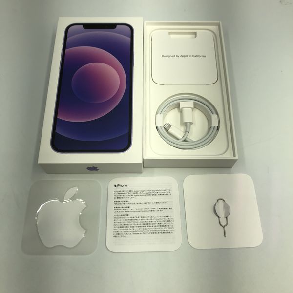 APPLE 〔中古〕iPhone12 64GB パープル MJNH3J/A au対応 SIM