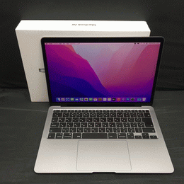 APPLE 〔中古〕MacBook Air (M1・2020) MGN63J/A スペースグレイ APPLE