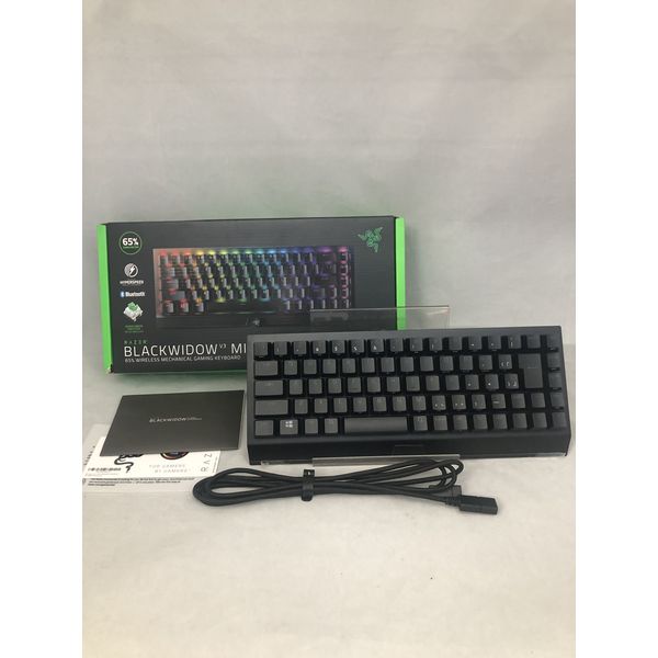 Razer 〔中古〕BlackWidowV3MiniHyperSpeedJP GreenSwitch RZ03