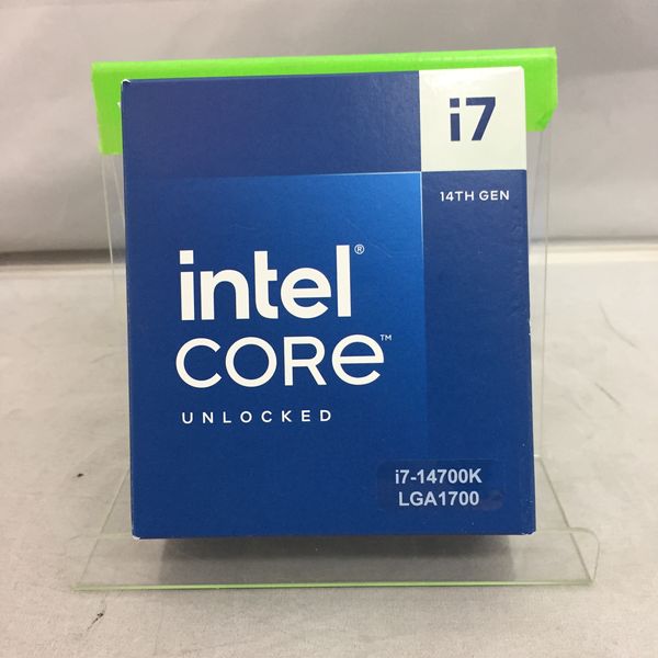 インテル(Intel)｜Core i7-14700K BOX｜使用極小 インテル(Intel)｜Core i7-14700K BOX｜使用極小