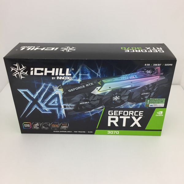 rtx3070 iCHILL 中古　美品　保証期間あり Inno3D 〔中古〕RTX3070 ICHILL X4 LHR（中古保証1ヶ月間