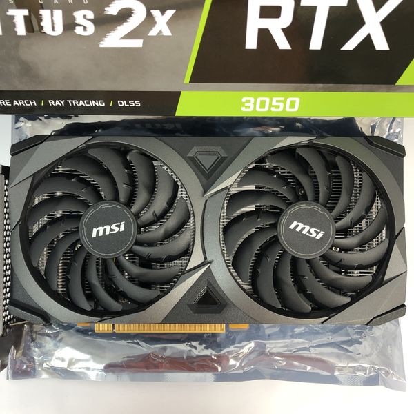 MSI GeForce RTX 3050 VENTUS 2X 8G OC 中古 ノーブランド 〔中古〕GeForce RTX 3050 VENTUS 2X 8G OC（中古保証1