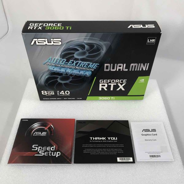 ASUS 〔中古〕GeForce RTX 3060Ti DUAL-RTX3060TI-8G-MINI-V2（中古