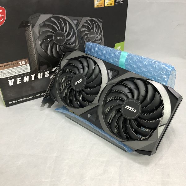MSI 〔中古〕GeForceRTX3060VENTUS 2X 12G OC（中古保証1ヶ月間