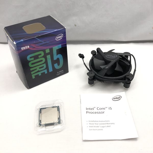 Intel 〔中古〕インテル® Core™ i5 プロセッサー 9500 BOX（中古保証1