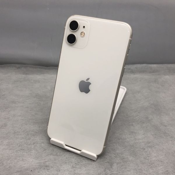 APPLE 〔中古〕iPhone11 64GB ホワイト MWLU2J/A au対応 SIM