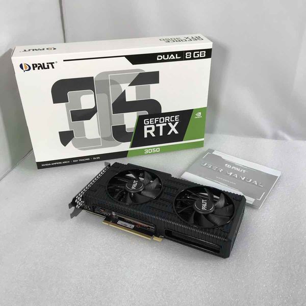 Palit 〔中古〕RTX3050 DUAL 8GB GDDR6（中古保証1ヶ月間） | パソコン 