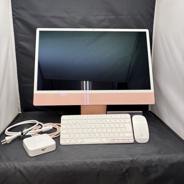 APPLE 〔中古〕iMac (24-inch・M1・2021) MJVA3J/A ピンク Apple