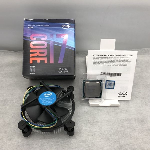 Intel Core i7-8700 CPU 3.20GHz ジャンク intel Core i7 8700+msi