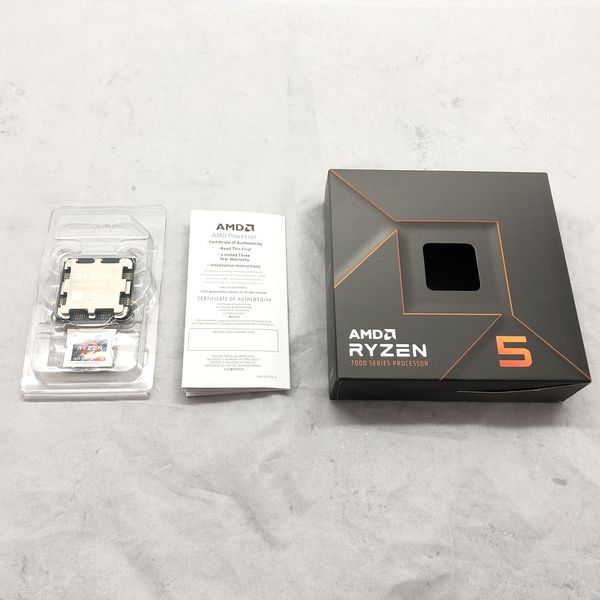 AMD 〔中古〕Ryzen5 7600X BOX（中古保証1ヶ月間） | パソコン工房