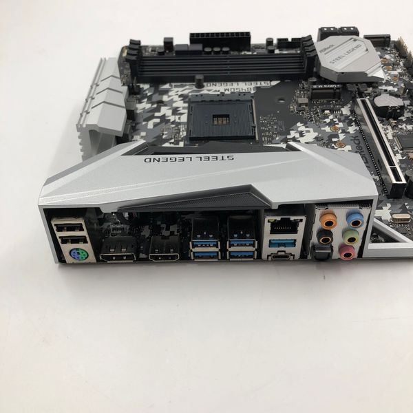ASRock B450M Steel Legend 中古マザーボード ASRock 〔中古〕B450M Steel Legend（中古保証1ヶ月間