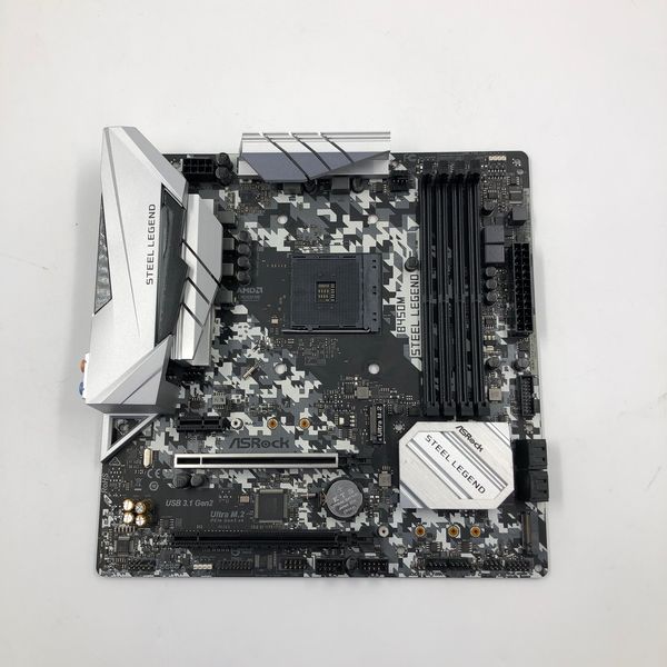 ASRock B450M Steel Legend 中古マザーボード ASRock 〔中古〕B450M Steel Legend（中古保証1ヶ月間