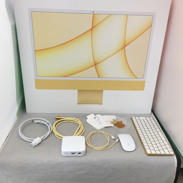 アップル Apple iMac 24インチ　イエロー Z12S0005B APPLE 〔中古〕iMac(24インチ, M1, 2021)Z12S0005B Apple M1/8GB