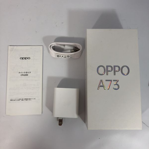 専用OPPO A73 simフリー 中古 OPPO 〔中古〕OPPO A73 CPH2099 ネービーブルー SIMフリー（中古