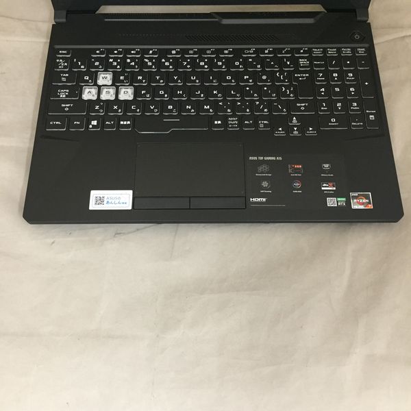中古 TUF Gaming A15 ASUS 〔中古〕TUF Gaming A15 FA506IV FA506IV-R7R2060BKS AMD