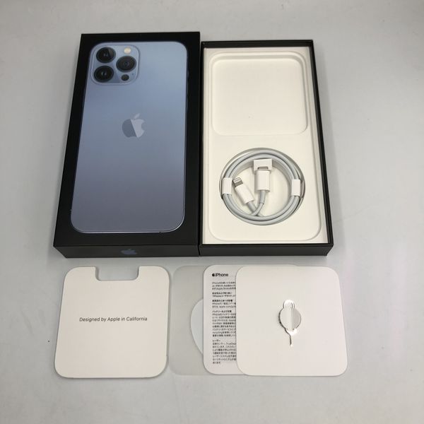 APPLE 〔中古〕iPhone13ProMax 256GB シエラブルー MLJD3J/A SIMフリー