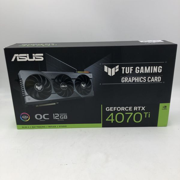 ASUS 〔中古〕GeForce RTX 4070Ti TUF-RTX4070TI-O12G-GAMING