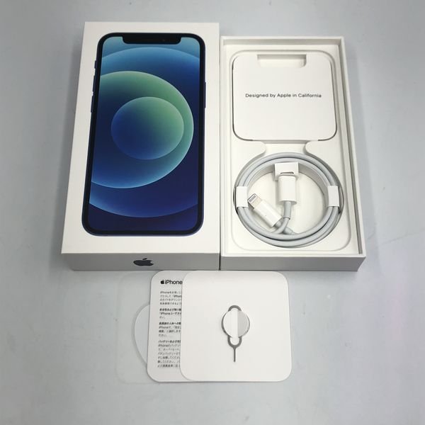 APPLE 〔中古〕iPhone12 mini 128GB ブルー MGDP3J/A au対応 SIM APPLE 〔中古〕iPhone12 mini 128GB ブルー MGDP3J/A au対応 SIM