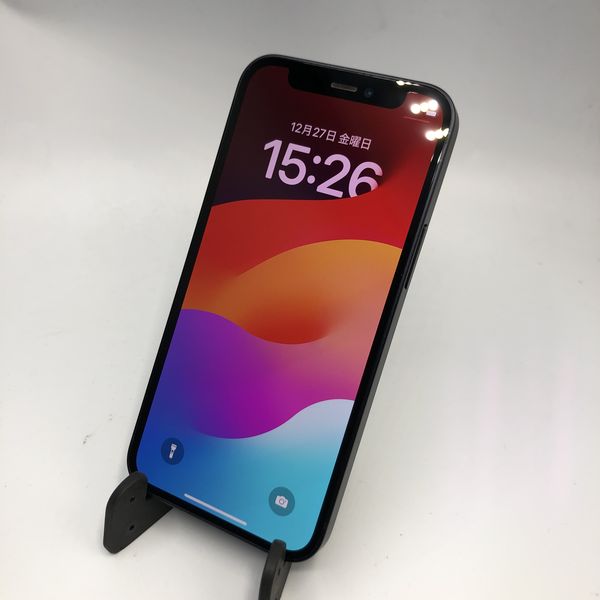 APPLE 〔中古〕iPhone12 mini 64GB ブラック MGA03J/A au対応