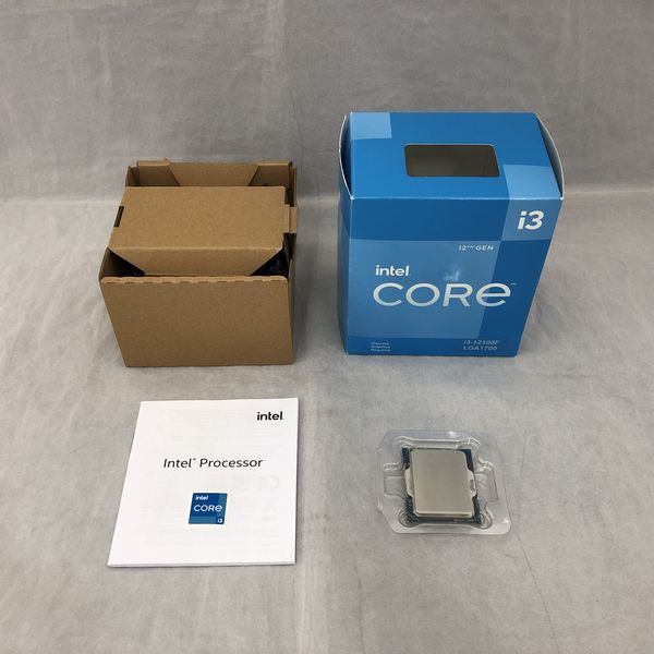 CPU Intel Core i3-12100F BOX インテル インテル Core i3 12100F BOX パソコン用CPU - 最安値・価格
