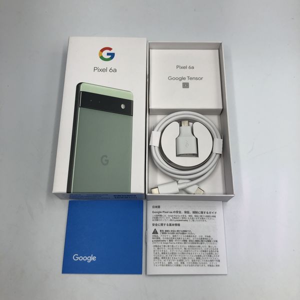 Google 〔中古〕Google Pixel6a GB17L 128GB セージ SoftBank SIM  