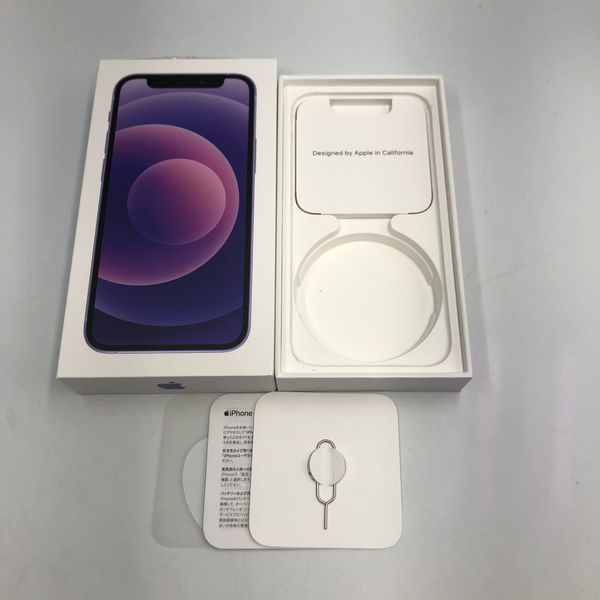 ￼ iPhone 12 mini ￼パープルMJQD3J/A 中古品128Ｇ美品 APPLE 〔中古〕iPhone12 mini 128GB パープル MJQD3J／A au