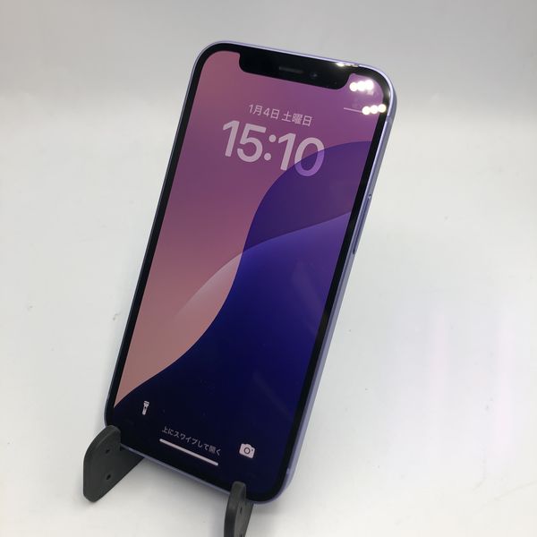 APPLE 〔中古〕iPhone12 mini 128GB パープル MJQD3J/A SIM