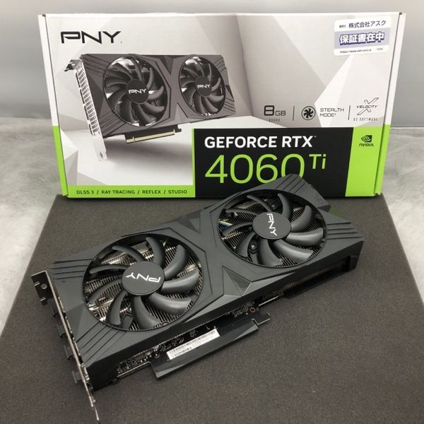 PNY 〔中古〕PNY RTX 4060 Ti VCG4060T8DFXPB1（中古保証1ヶ月間